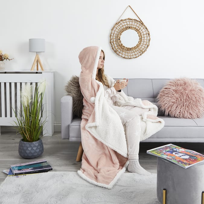 The Winter Warmer Collection Hooded Snuggle Blanket