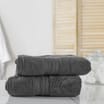 Home Collections Charcoal 2 Luxury Hand Towels