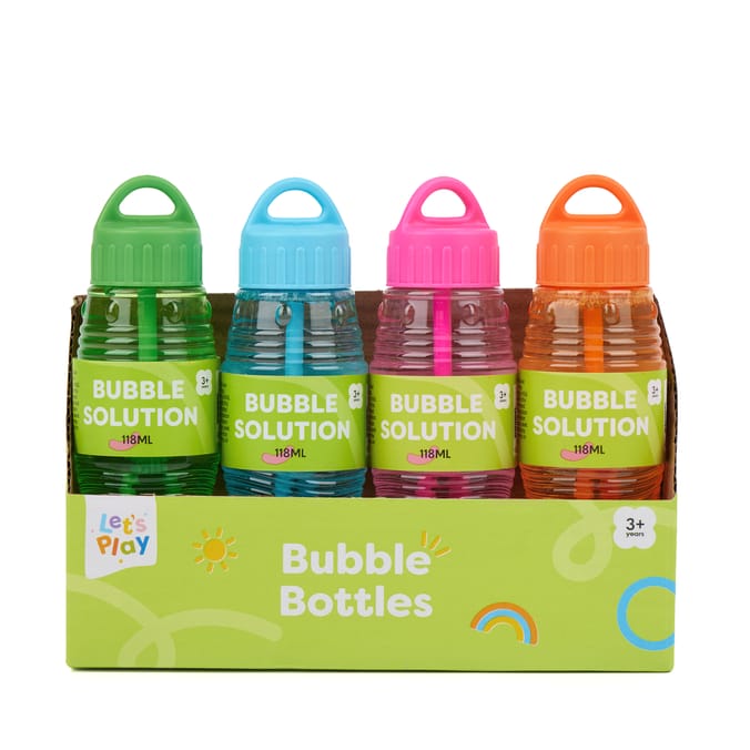 Let's Play Bubble Bottles 4 Pack