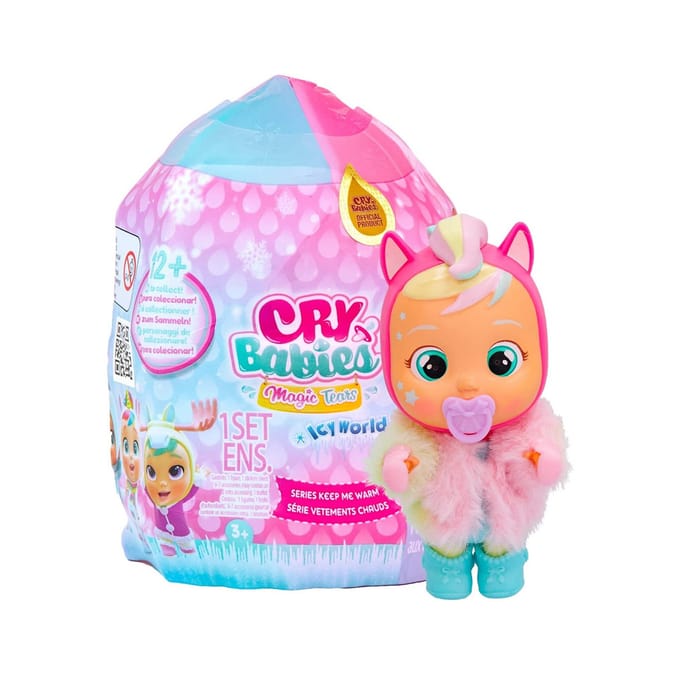 Cry Babies Magic Tears Icy World Surprise Doll - Keep Me Warm Series
