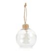 Nordic Spirit Hanging Decoration - Clear Bauble