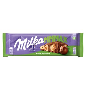 Milka Milk With Whole Nuts Chocolate 250g