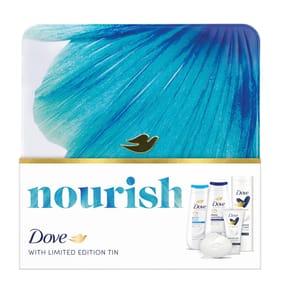 Dove Gift Set Nourish Tin Collection