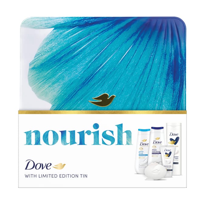 Dove Gift Set Nourish Tin Collection