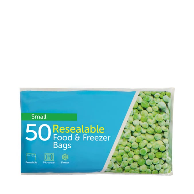 Food & Freezer Bags Resealable Small