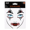 Hallow Scream Face Gem Stickers