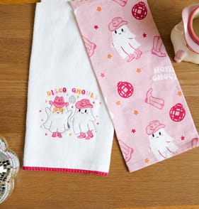 Spooky Disco Tea Towels 2 pack