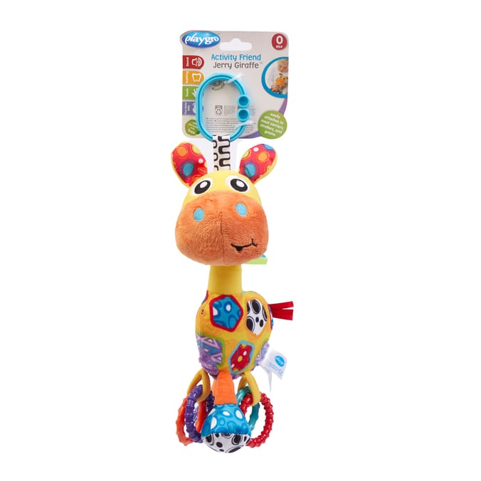  Playgro Squeek Jerry Giraffe Stroller Friend
