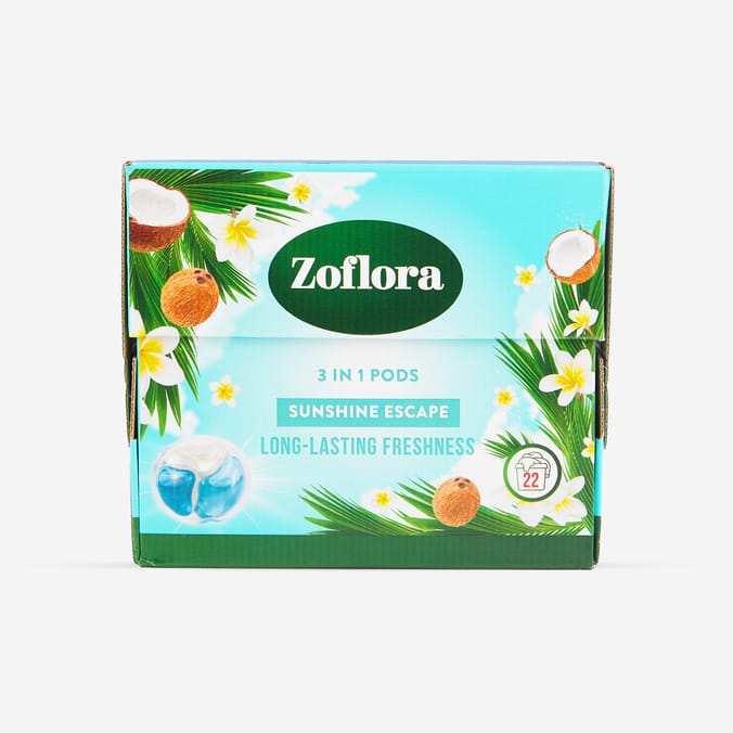 Zoflora 3 In1 Pods Laundry Capsules 22s - Sunshine Escape