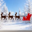 Festive Feeling Christmas Reusable Gel Window Stickers