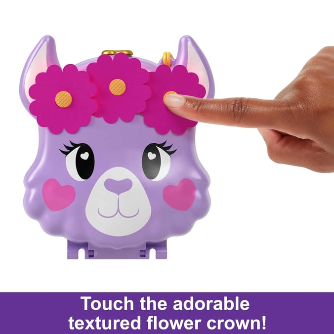 Polly Pocket Camp Adventure Llama Compact