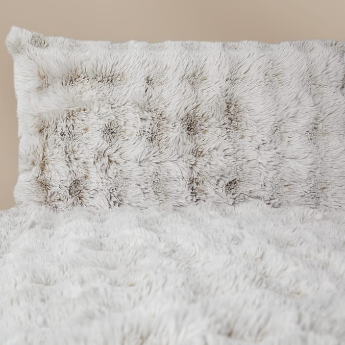  The Winter Warmer Collection Brushed Faux Fur Duvet Set