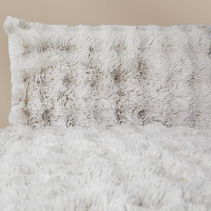 The Winter Warmer Collection Brushed Faux Fur Duvet Set