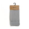 Set Of 2 Kitchen Towels - Grey Check