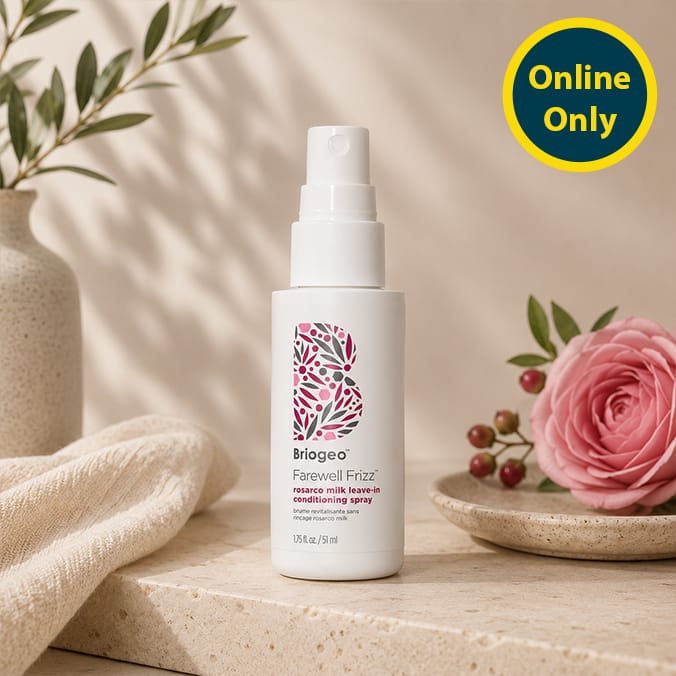 Briogeo Farewell Frizz. Rosarco Milk Leave-In Conditioning Spray 51ml