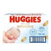 Huggies Sensitive Extra Care Baby Wipes 56s x8