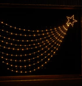 Prestige Mains Operated LED Falling Star Light - Warm White