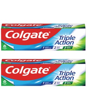 Colgate Triple Action Toothpaste 75ml xx2