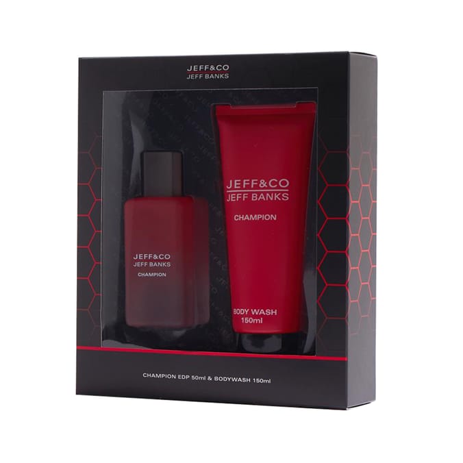 Jeff & Co Champion EDP Gift Set 50ml