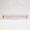 Sleigh Bells Metal Hanging Plaque - Gingerbread Street