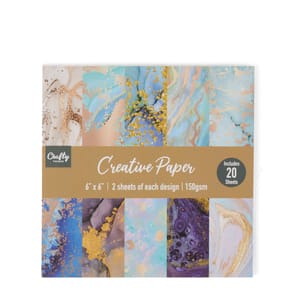 Crafty Things Small Decorative Paper Pad Assorted