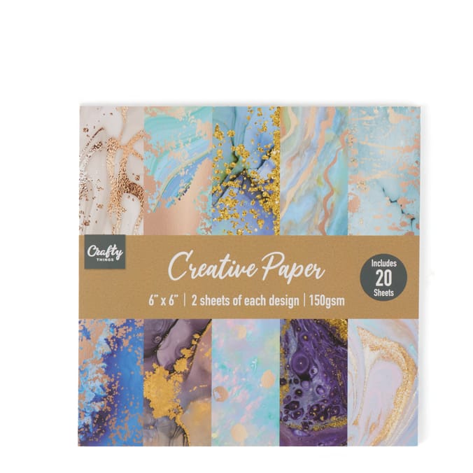 Crafty Things Small Decorative Paper Pad Assorted