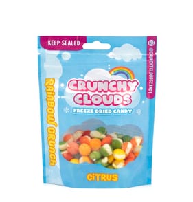 Crunchy Clouds Rainbow Crunch Citrus 90g