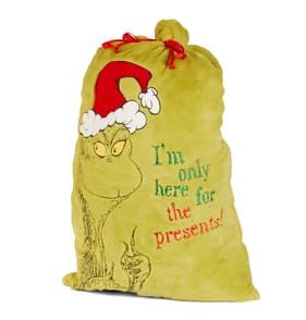 The Grinch 'I'm Here for the Presents' Sack