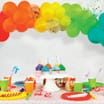 Let's Party 54 Piece Balloon Arch - Bright