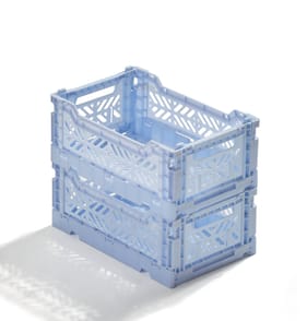 Utility Set Of 2 Small Collapsible Basket - Blue