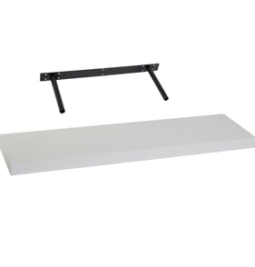  Loft Range Floating Shelf 80cm - White