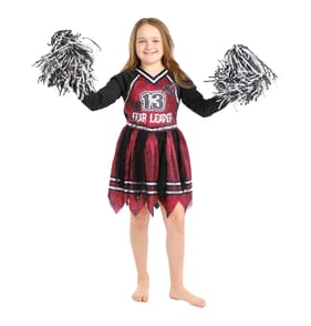 Hallow Scream Kids Cheerleader Costume
