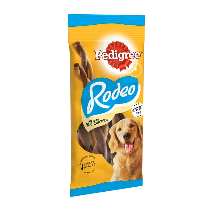 Pedigree Rodeo Adult Dog Treats 7 Sticks 123g - Chicken