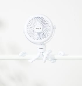 Pifco Flexi Grip Fan 4.5W - White