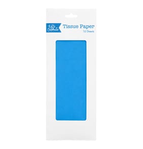 Let's Party Tissue Paper 10 Sheets - Blue