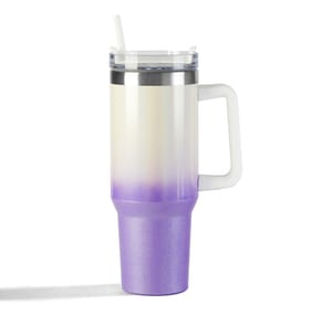 Hydrate 40oz Tumbler With Straw - Purple Ombre