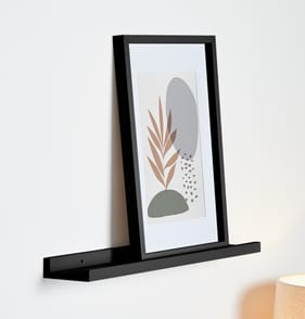 Home Picture Ledge Shelf - Black