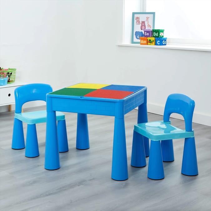 Liberty House Toys Kids 5-in-1 Activity Table and 2 Chairs Set