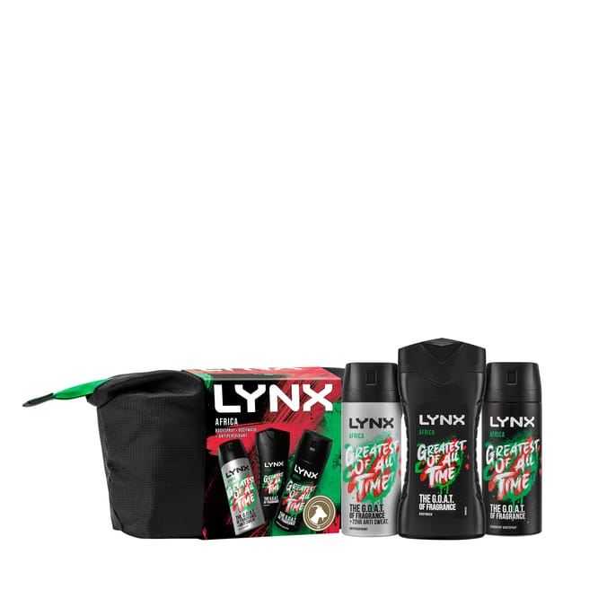 Lynx Washbag Gift Set - Africa