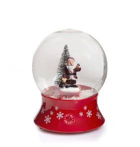 Festive Feeling Light-Up Musical Globe - Santa