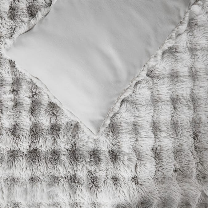 The Winter Warmer Collection Brushed Faux Fur Duvet Set