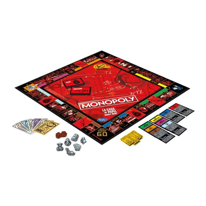 Hasbro Monopoly Money Heist Board Game