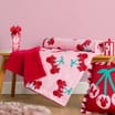 Minnie Mouse Cherries Fluffy Throw 