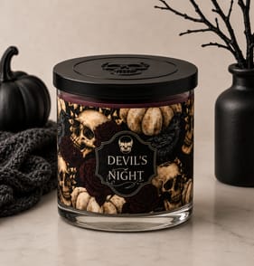 Scents of Salem Halloween Scented Candle 350g - Devil's Night
