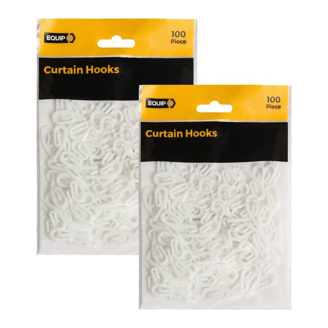 Equip Curtain Hooks 100 Piece x2
