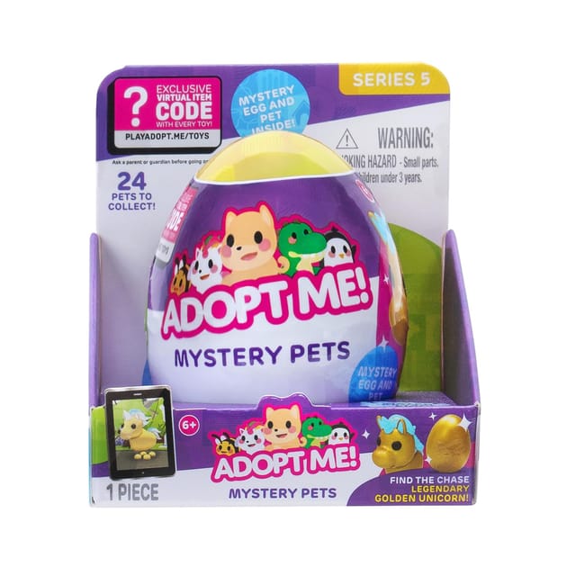 Adopt Me! Mystery Pets Collectables - Series 5 | Home Bargains