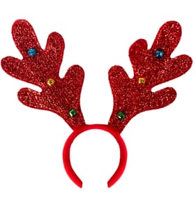 Reindeer Headband - Red