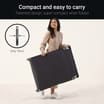 Jay-Be CE70 Compact Folding Bed with e-Fibre Mattress - Single 