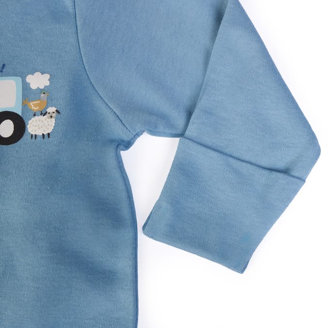 Pure Baby Long Sleeve Sleepsuits 3 Pack