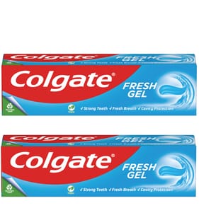 Colgate Fresh Gel Mint Toothpaste 75ml x2